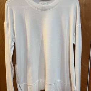 Lucky Brand Cozy Cream Sweater
